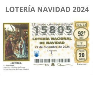 Lee más sobre el artículo LOTERÍA DE NAVIDAD 2024