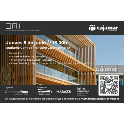 Lee más sobre el artículo Jornada de arquitectura e interiorismo 05.06.2025
