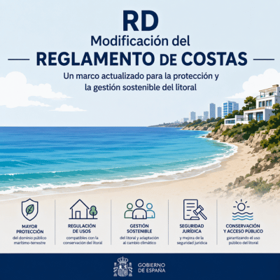 Lee más sobre el artículo MODIFICACIÓN REGLAMENTO DE COSTAS, julio 2026