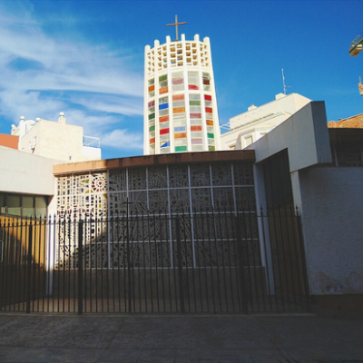 Lee más sobre el artículo Nueva fecha, PLACA INFORMATIVA DOCOMOMO IBÉRICO, IGLESIA SAN PÍO X, EL ZAPILLO, 6.11.26 a las 10h